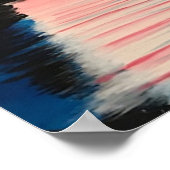 Poster mit Georgian Bay (Ecke)