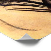 Poster mit Giovanni Boldini Malerei (Ecke)