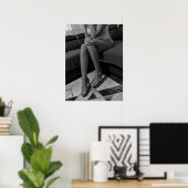 Poster mit hohen Absätzen (Heimbüro)