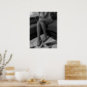 Poster mit hohen Absätzen (Küche)