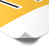 Poster mit Inspirationsbotschaft (Ecke)