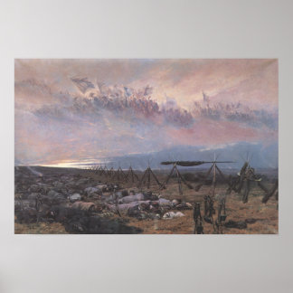 Poster mit Jean Baptiste E. Detailzeichnung