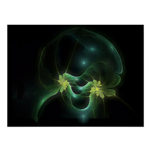 Poster mit kraftvollem Motivationsspruch (Vorderseite)