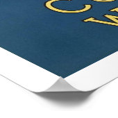 Poster mit Kreuzfahrtwerbung (Ecke)