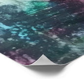 Poster mit Leben und schönem Leben (Ecke)