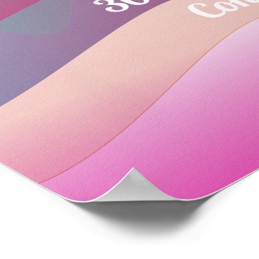 Poster mit Logos für Regenbogen (Ecke)