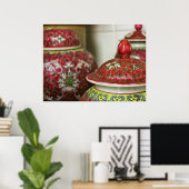 Poster mit orientalischen Aromen (Heimbüro)