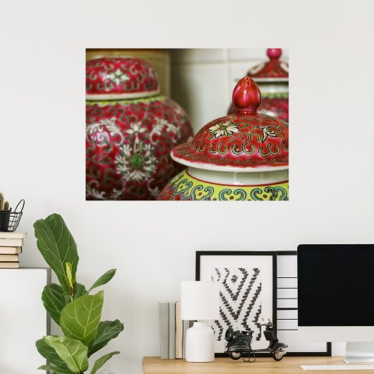 Poster mit orientalischen Aromen (Heimbüro)