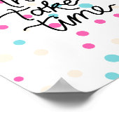 Poster mit positiven Schwingungen (Ecke)