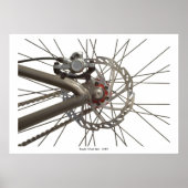 Poster mit Radhub (Vorne)