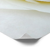 Poster mit Rosa Blume (Ecke)