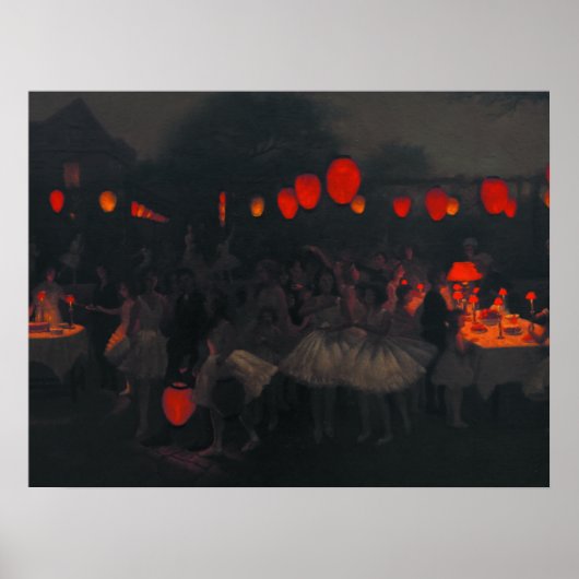Poster mit Thomas Cooper Gotch Malerei (Vorne)