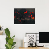 Poster mit Thomas Cooper Gotch Malerei (Heimbüro)