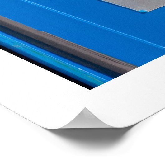 Poster mit Transportbehälter (Ecke)