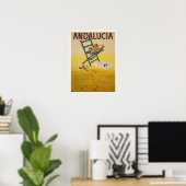 Poster mit Vintagem Spanien drucken (Heimbüro)