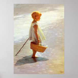 Poster mit wunderschöner I. Davidi-Malerei