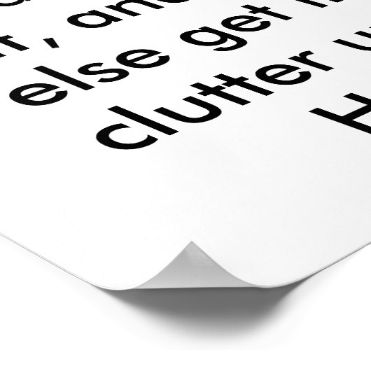 Poster mit Zitat von Hank Williams "Ein Mensch hat (Ecke)