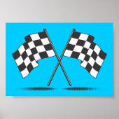 Poster mit zwei überkreuzten Markierungen (Vorne)