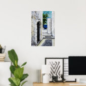 Poster - Mittelmeerpassage zum Meer (Heimbüro)