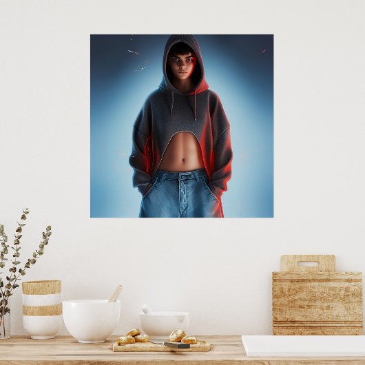 Poster Mode Jeans (Küche)