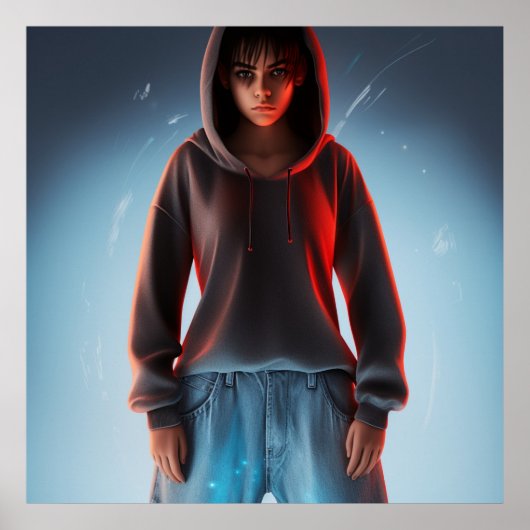 Poster Mode Jeans (Vorne)