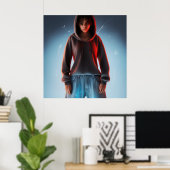 Poster Mode Jeans (Heimbüro)