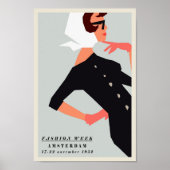 Poster - Modewoche Amsterdam 1952 (Vorne)