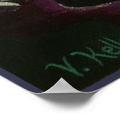 Poster "Mondlicht durch die Pines" (Ecke)