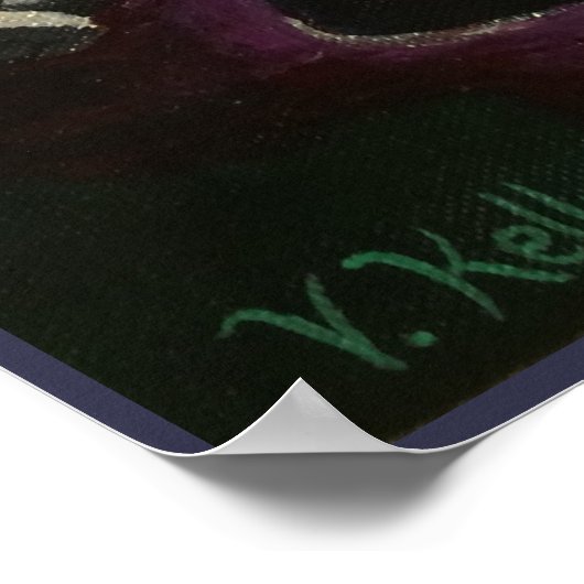 Poster "Mondlicht durch die Pines" (Ecke)