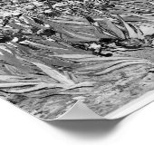 Poster-Monochrom-Van Gogh-Ire Poster (Ecke)