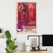 Poster - Mord an Lieben Killers zu italienisch (Heimbüro)