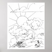 Poster - Morgengrauen (Vorne)