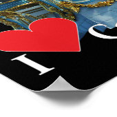 Poster Moskau Russland (Ecke)