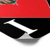 Poster Moskau Russland (Ecke)