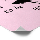 Poster "Motivierend Dancer" (Ecke)