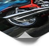 Poster: Motorrad Poster (Ecke)