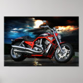 Poster: Motorrad Poster (Vorne)