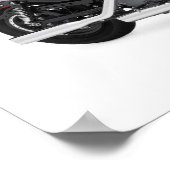 Poster: Motorrad Poster (Ecke)