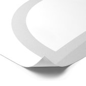 Poster - Möwen stern rasend (Ecke)