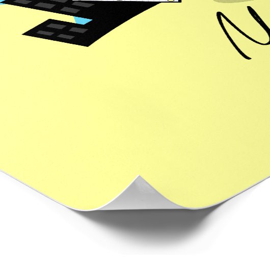 Poster "Mr. Metropolitan" (Ecke)