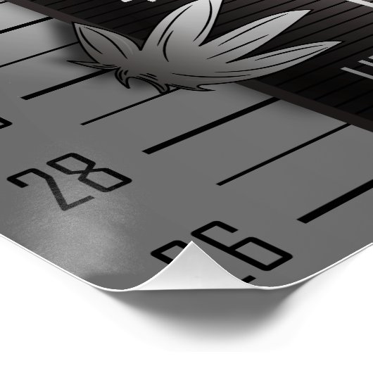 Poster Mr Rooster (Ecke)