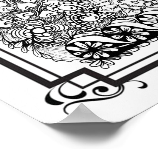 Poster "MrsDee's Wonderful World" (Ecke)