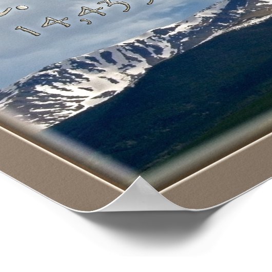 Poster-Mt Elbert Poster (Ecke)