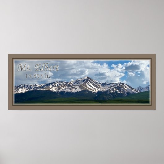 Poster-Mt Elbert Poster (Vorne)