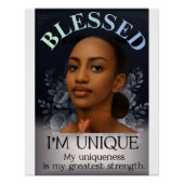 Poster mural Unique (Vorderseite)