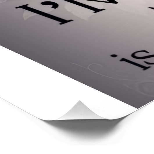 Poster mural Unique (Ecke)