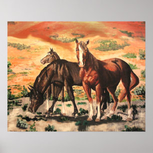 Poster - Mustang-Familie