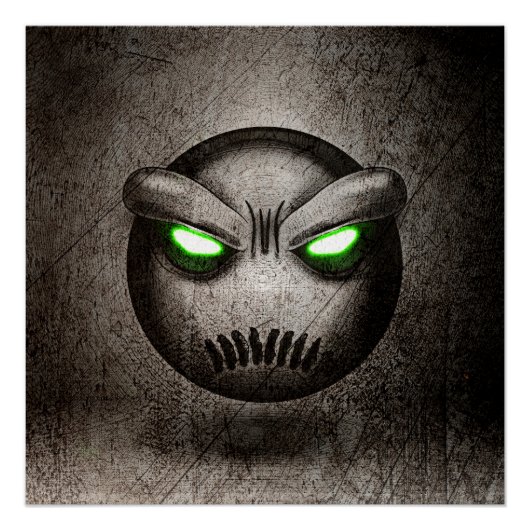 Poster Mutemoji Vintage (Vorderseite)