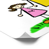 Poster "Mutter und Tochter" (Ecke)