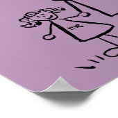 Poster "Mutter und Tochter" (Ecke)